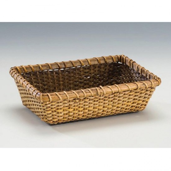 Zicco JF-017 Rattan Bambu Ekmek Sepeti, 16x22x7 cm